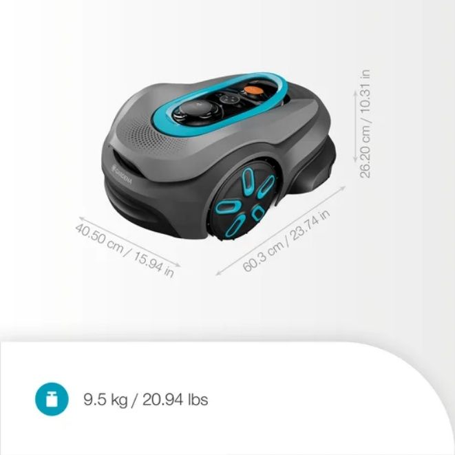 GARDENA smart SILENO sense 400m² robotfűnyíró